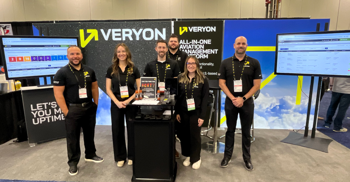 Thanks for visiting Veryon at the 2025 NBAA Maintenance conference!