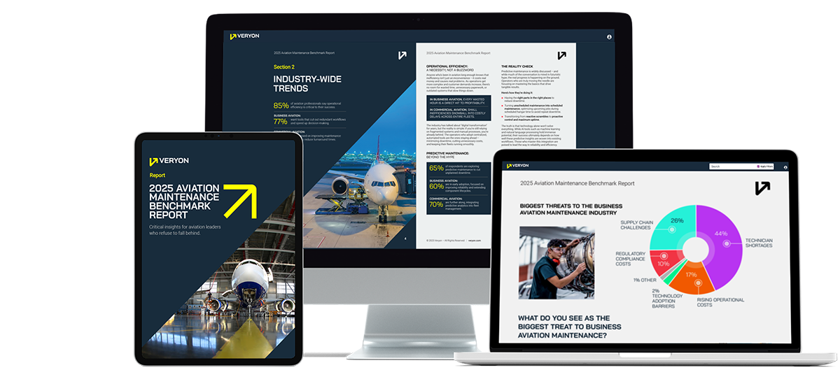 Veryon Aviation Benchmark Report 2025