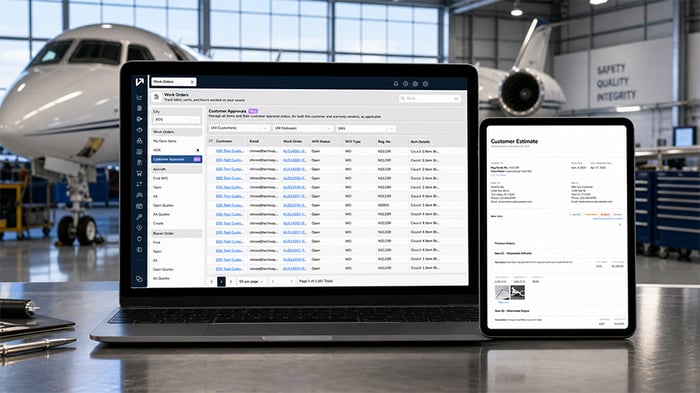 Veryon Work Center - Customer Approvals