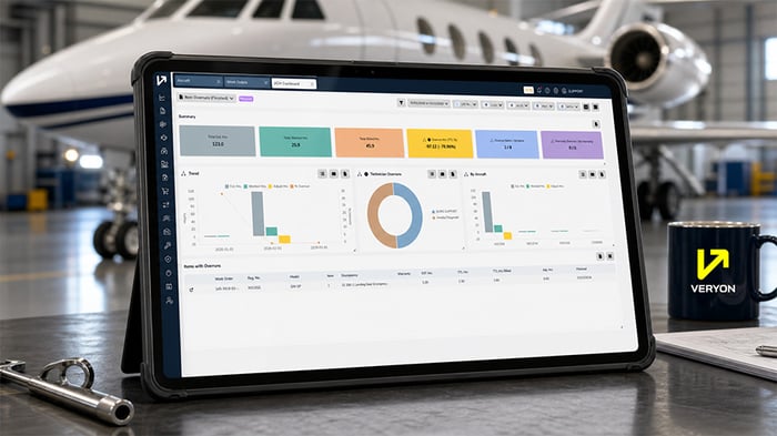 Veryon Work Center - Workflow Effeciency