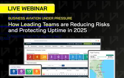 Live webinar: Business aviation under pressure: How leading teams are reducing risk and protecting uptime.