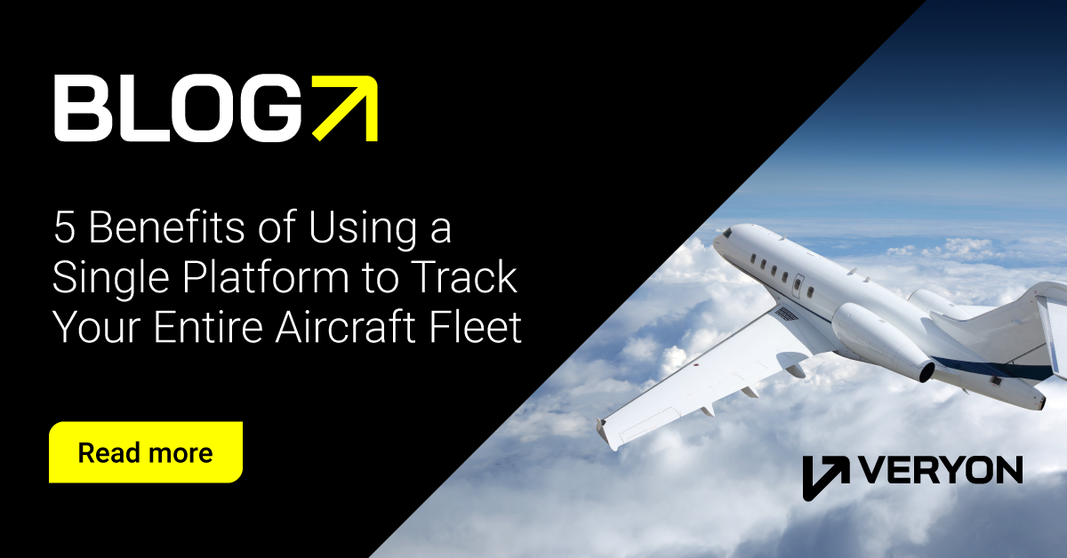 Streamline aircraft maintenance with Veryon Tracking. Discover five key benefits of using a single platform to enhance efficiency, reduce costs, and ensure compliance for your entire fleet.