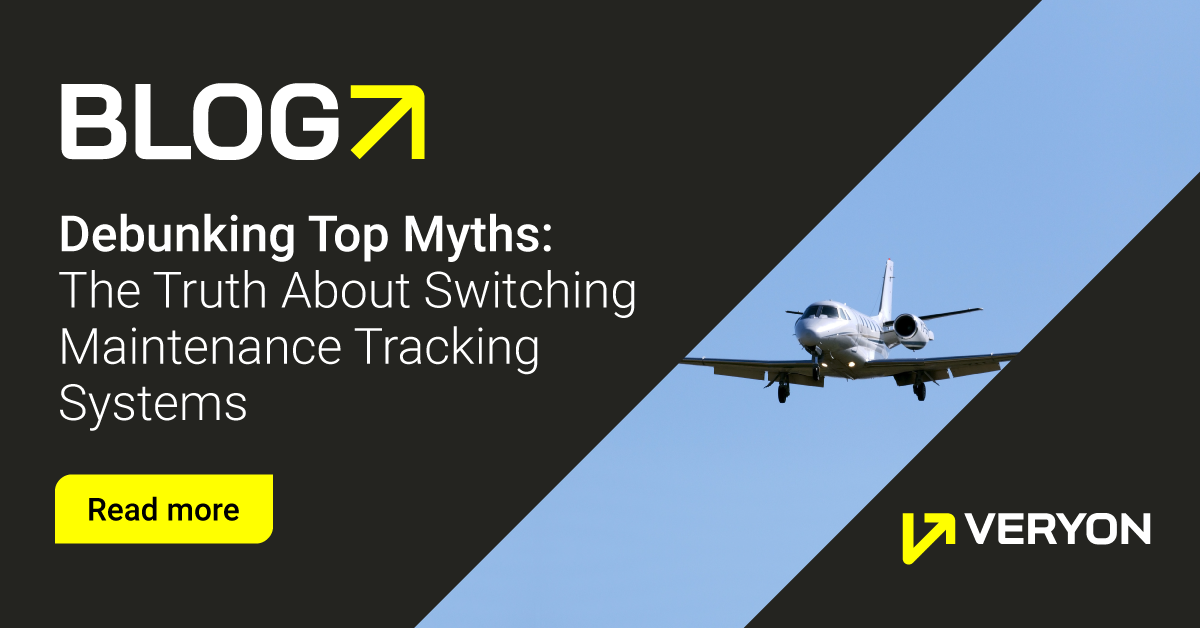 Discover the truth about switching maintenance tracking systems and debunk common myths to improve aviation safety, efficiency, and aircraft value.