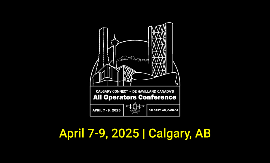 Veryon at De Havilland Canada's All Operators Conference Calgary, Alberta, Canada from April 7-9, 2025