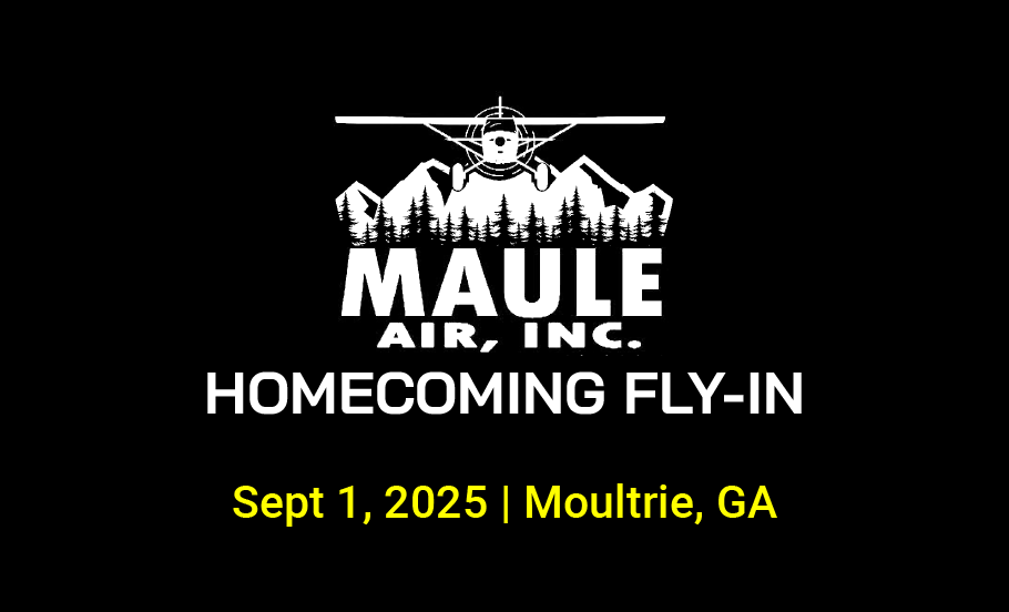 Veryon will at the Maule Fly-In event in Moultrie, GA on September 1, 2025