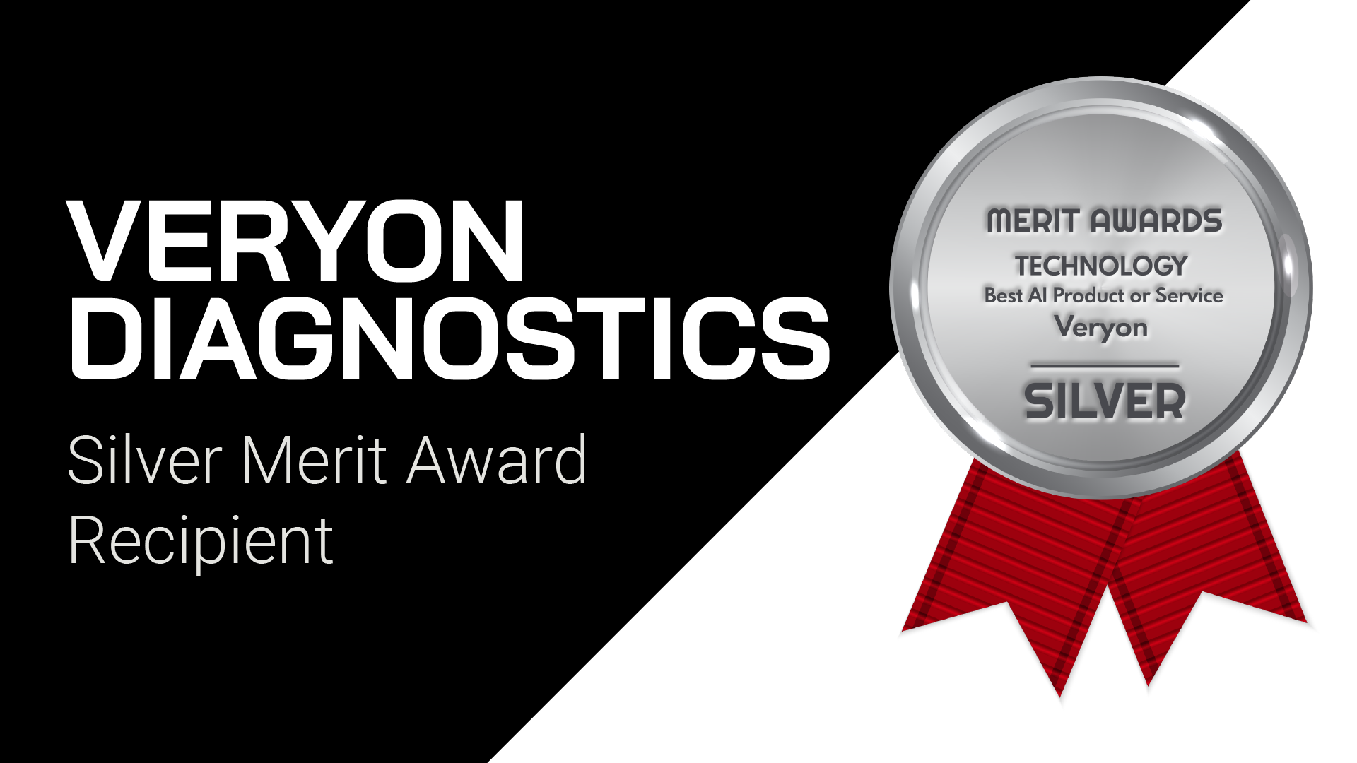 Veryon Diagnostics Wins Silver Merit Award for Best AI Product, Revolutionizing Aircraft Reliability