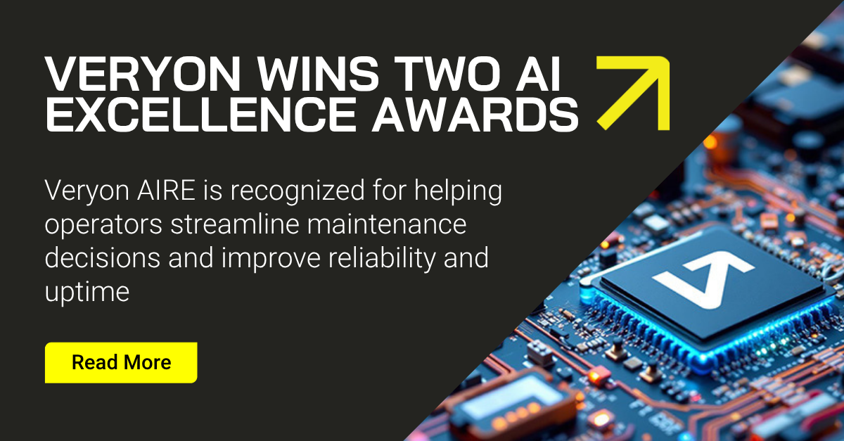 Veryon wins two AI Excellence Awards