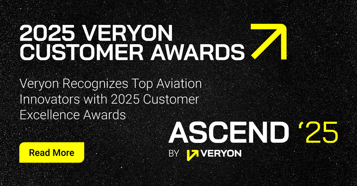 2025 Veryon Customer Excellence Awards Winners
