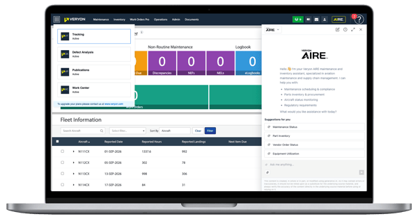 Veryon for Business Aviation