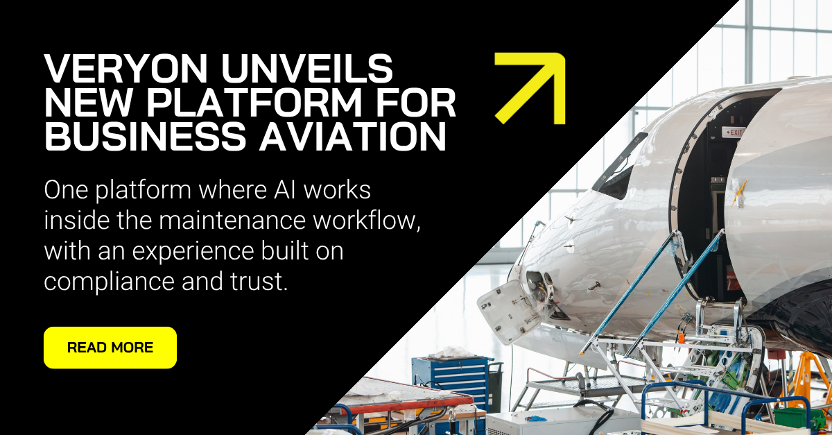 Veryon Unveils New Platform for Business Aviation