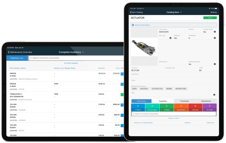 Veryon Tracking Inventory Management App