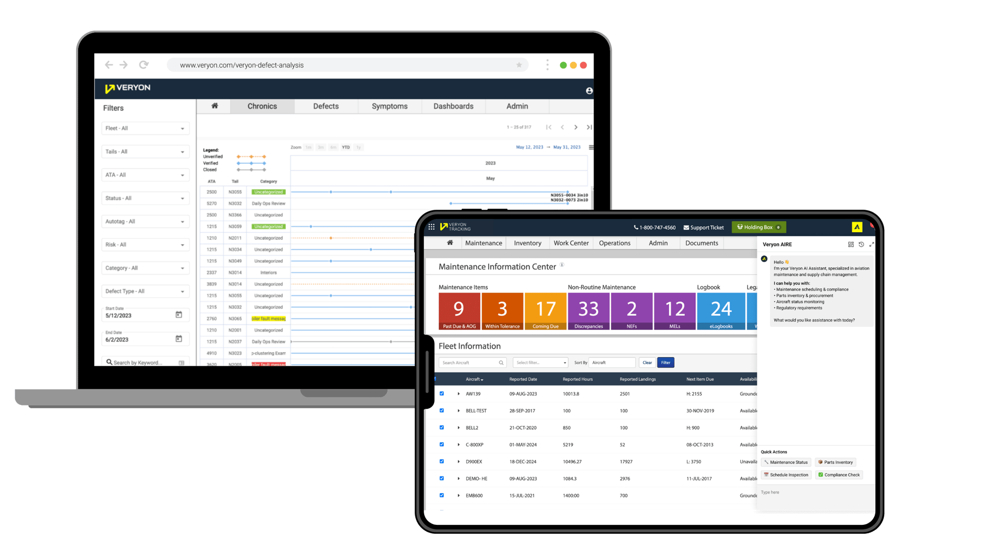 Jet Linx Enhances Maintenance Operations with Veryon Tracking & Defect ...