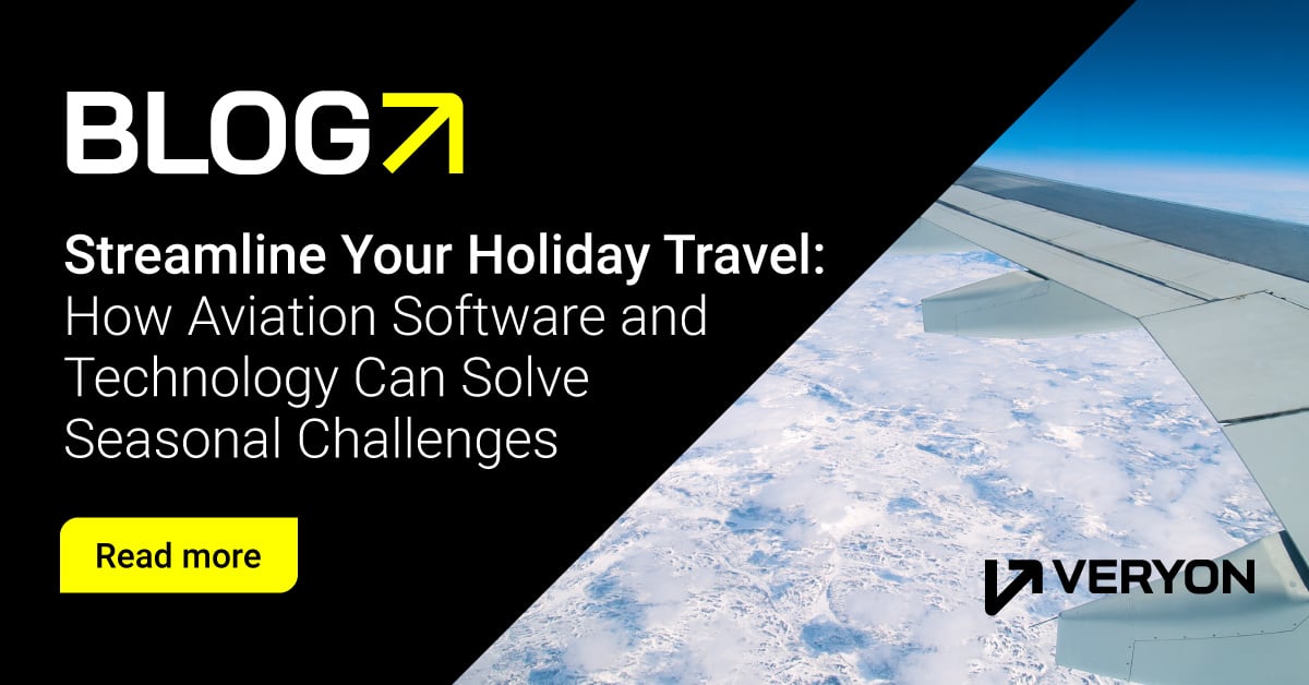 Streamline Your Holiday Travel: How Aviation Software and Technology Can Solve Seasonal Challenges