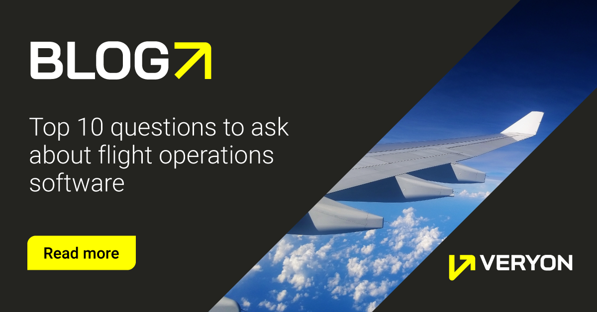 When it comes to our computerized flight operations management system software, here are the top 10 most important questions you need answered.