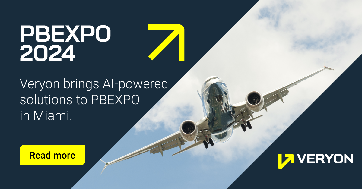 Veryon, a leading provider of aviation software and information services, will showcase its AI-powered Veryon Diagnostics platform at the PBEXPO in Miami. Discover how this innovative solution improves aircraft availability and reduces troubleshooting time by nearly 50%. Don't miss the live demonstration at booth no. 4080!
