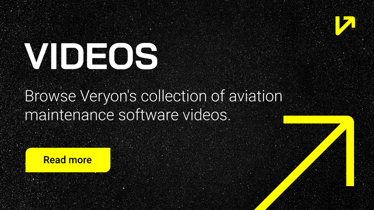 Veryon Videos | Aviation Maintenance Software & Product Overviews