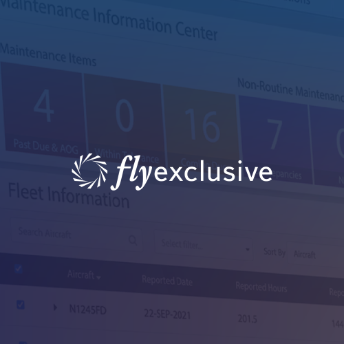 flyExclusive has selected ATP as their maintenance tracking provider for their fleet of over 90 light to heavy jets. Because flyExclusive is a floating fleet, access to real-time data is critical to their operation to maximize uptime.