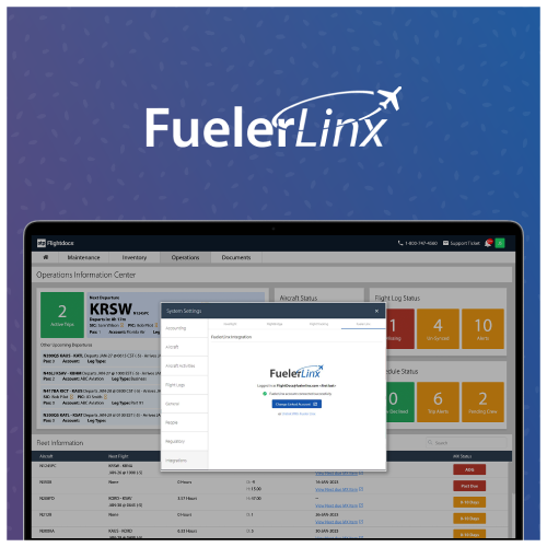 ATP announces the integration of Flightdocs Operations with FuelerLinx, the premier software solution used by business aviation operators.